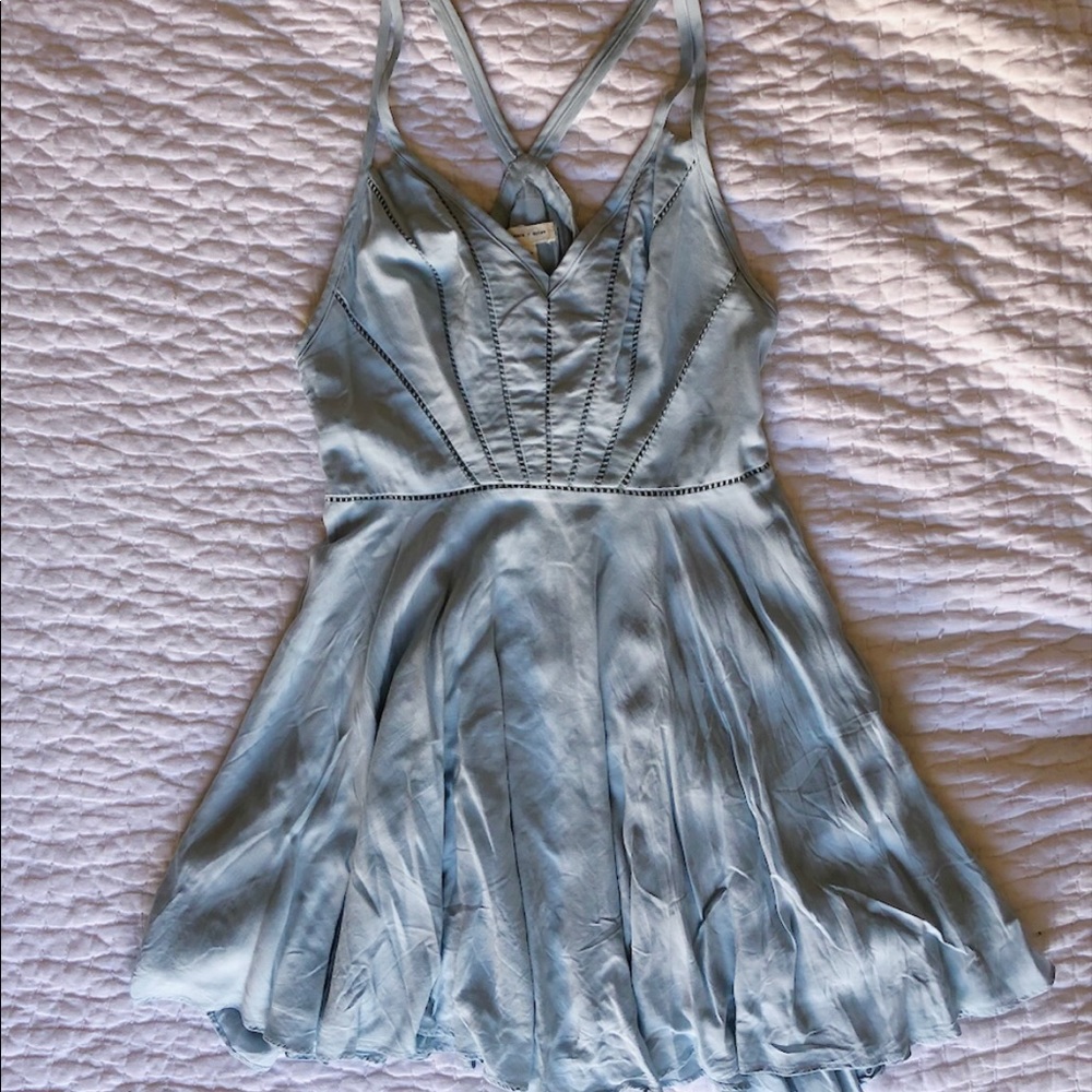 Light Blue Mini silence+noise Dress
